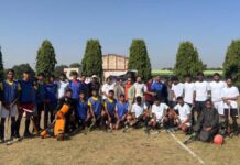 हॉकी के 100 गौरवशाली वर्ष पूरे: हॉकी राजस्थान की ओर से राजस्थान विश्वविद्यालय में प्रदर्शनी मैच का आयोजन