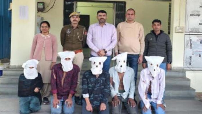 Five criminals, including a woman who honey-trapped a businessman, kidnapped him and looted him, were arrested. Five criminals, including a woman who honey-trapped a businessman, kidnapped him and looted him, were arrested.