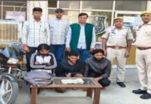 कर्ज उतारने के लिए ही लूट की साजिश रचने वाला मास्टरमाइंड सहित तीन शातिर आरोपित गिरफ्तार