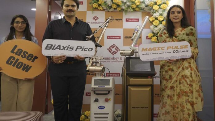 Jaipur Dermatology & Dentistry launches BiAxis Pico and Magic Pulse CO₂ laser systems with Primlase