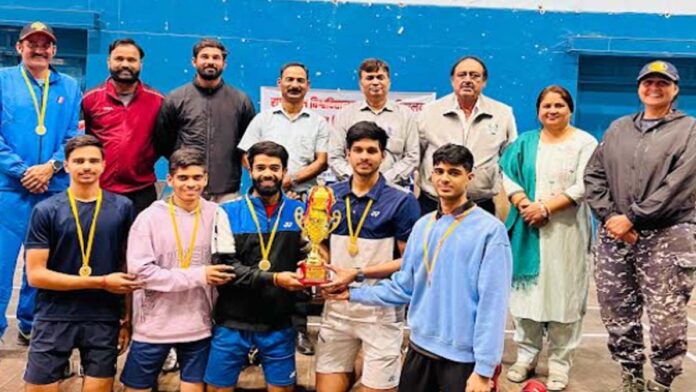 Inter-college badminton competition organized at Rajasthan University Inter-college badminton competition organized at Rajasthan University