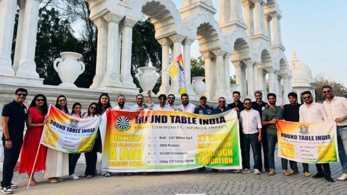 Round Table India Jaipur organised a Freedom Awareness Car Rally