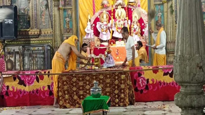 Shri Ram Janaki Marriage Festival: Tilak offered to Raghunandan