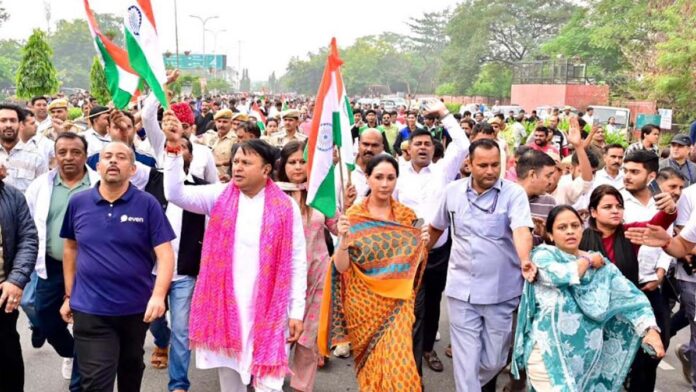 Deputy Chief Minister Diya Kumari participated in the 'Run for Unity' Deputy Chief Minister Diya Kumari participated in the 'Run for Unity'