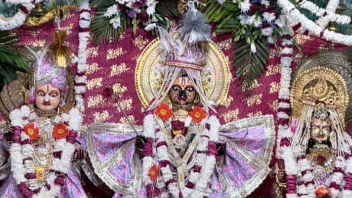 Lord Shri Ram's wedding procession was taken out with royal entourage at the Shri Ram-Janaki wedding festival.