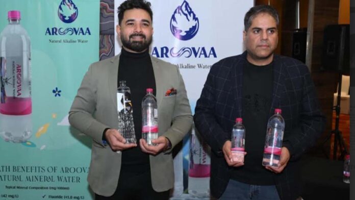 arova Arova Natural Mineral Water was grandly launched in Jaipur by Maha Arova India LLP.
