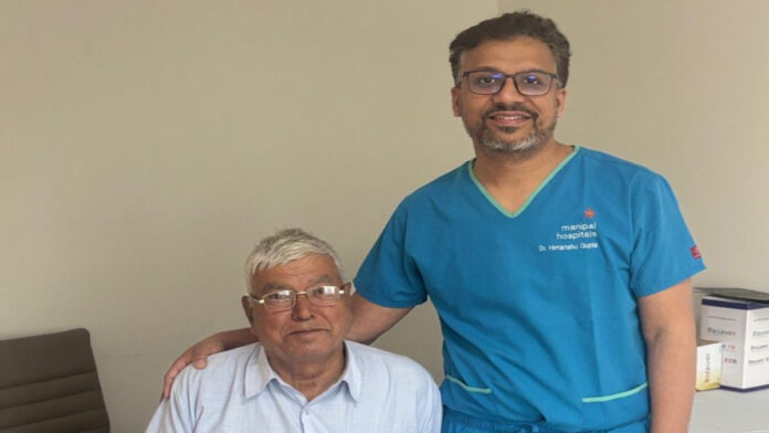 A new cardiac valve was implanted in a 70-year-old patient without surgery.