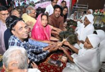 दुर्गापुरा में सरस्वती माताजी ससंघ का पिच्छिका परिवर्तन समारोह सानंद का आयोजन