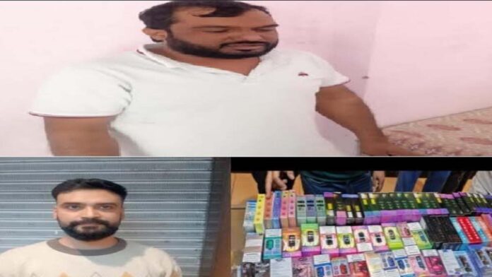 Action against e-cigarettes and Operation Aag: Police arrested two accused