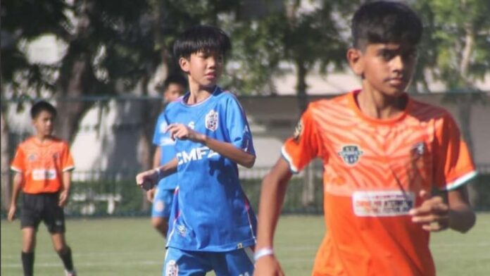 Football player Padmanabhan showcased his talent at the international level.
