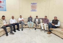 परिवहन आयुक्त से राजस्थान परिवहन निरीक्षक संघ के प्रतिनिधिमंडल ने की शिष्टाचार भेंट A delegation from the Rajasthan Transport Inspectors Association paid a courtesy visit to the Transport Commissioner.