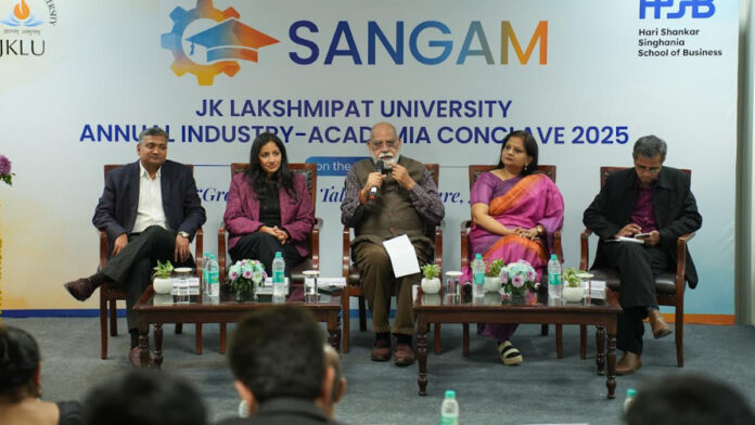 The HR Conclave Sangam-2.0 was grandly organized at JK Lakshmipat University.