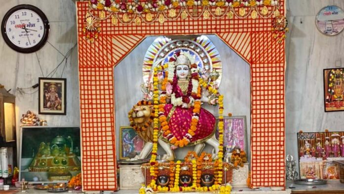 Annakut Prasadi organized at Maa Vaishno Devi situated on the Hanuman Temple hill in Khola