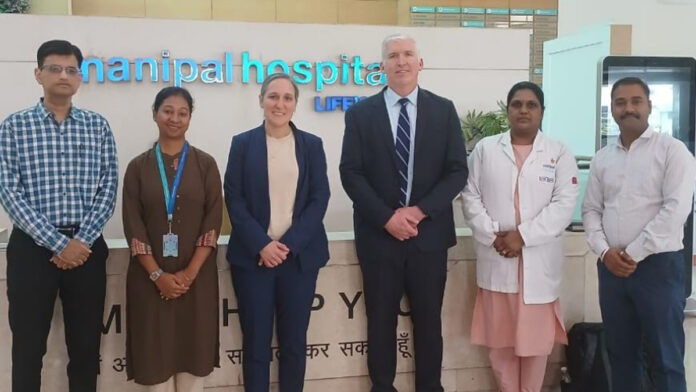 Manipal Hospitals Jaipur staff awarded with Certificate of Appreciation by the US White House for outstanding service