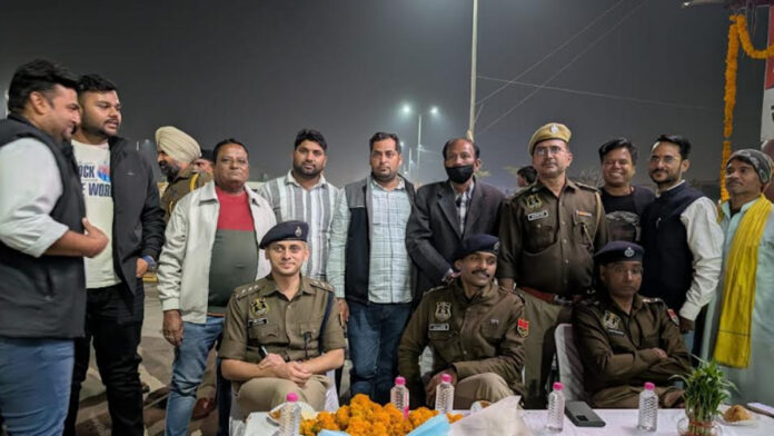 Police assistance center inaugurated in journalist colony.