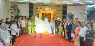 रामत्व की राह की थीम पर वार्षिकोत्सव का आयोजन The annual function was organized at Maheshwari Girls' School.