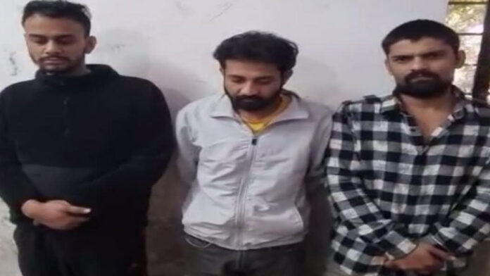 Three drug traffickers who were bringing MDMA from Haryana and supplying it in Jaipur have been arrested.