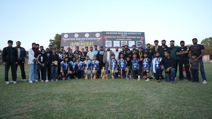 sm The Amber Lions are the winners of the District Flag Football Championship.