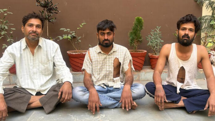 Two criminals who were stealing from temples have been arrested, along with the person who was buying the stolen goods.