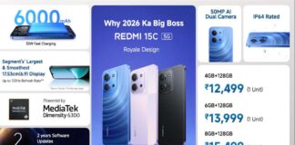 शाओमी इंडिया ने स्लीक डिज़ाईन, आकर्षक डिस्प्ले और भरोसेमंद परफॉर्मेंस के साथ रेडमी 15सी 5जी लॉन्च किया Xiaomi India has launched a sleek design