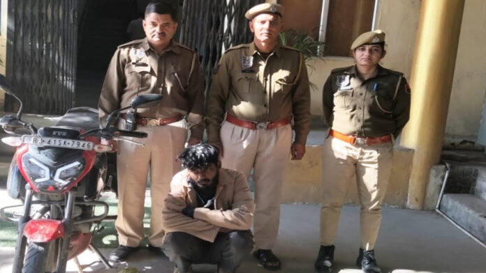 A notorious two-wheeler thief was arrested.