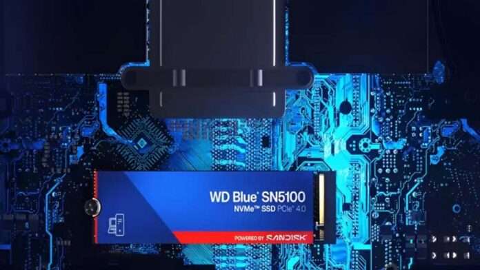 SanDisk has launched the WD Blue SN5100 NVMe SSD in India.