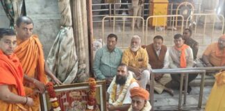 महंत मुकेश नाथ महाराज एक दिवसीय जयपुर प्रवास पर