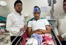 मणिपाल हॉस्पिटल जयपुर में समय पर सर्जरी से मरीज का पैर कटने से बचाया गया At Manipal Hospital Jaipur, timely surgery saved the patient's leg from being amputated.