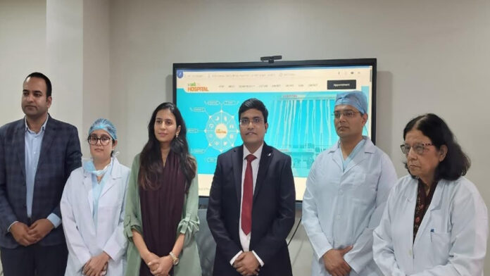 Doctors successfully performed surgery for a rare type of adrenal gland cancer.