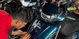 बसंत पंचमी पर वाहनों की हुई जमकर खरीदारी