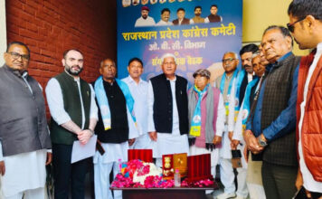 प्रदेश ओबीसी कांग्रेस की बैठक में मनरेगा में बदलाव पर विरोध सहित संगठन मजबूत करने पर जोर