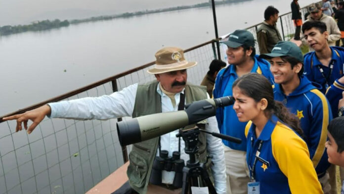 The Jaipur Bird Festival began with the flight of wings.