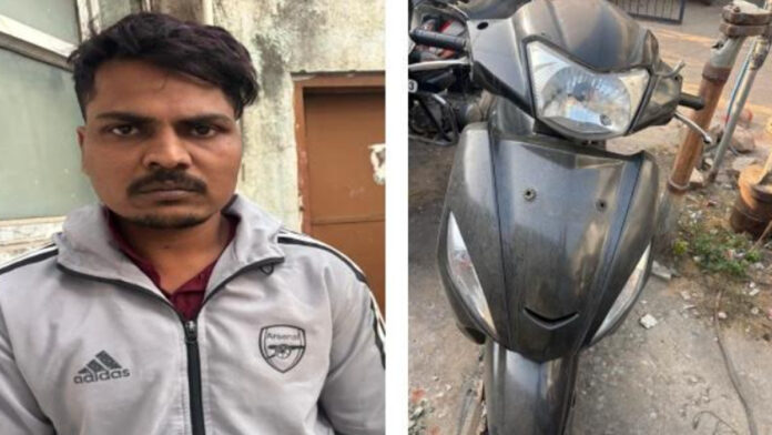 CST has arrested a notorious vehicle thief.