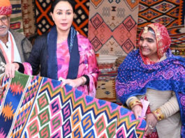 उप मुख्यमंत्री दिया कुमारी ने किया पीडीकेएफ आर्टिजंस कलेक्टिव का अवलोकन Deputy Chief Minister Diya Kumari visited the PDKF Artisans Collective.