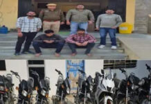 दुपहिया वाहन चोर गिरोह के दो शातिर वाहन चोर गिरफ्तार