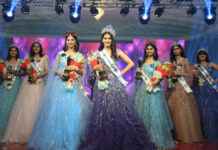 जयपुर में ग्रैंड फिनाले में ऋतिका चौधरी ने जीता मिस उर्वशी–4 का खिताब Ritika Chaudhary won the Miss Urvashi-4 title at the grand finale in Jaipur.