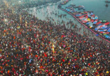 पौष पूर्णिमा से माघ मेले का शुभारंभ, संगम तट पर उमड़ा आस्था का सैलाब