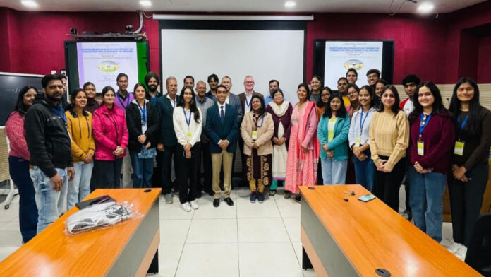 An international workshop on wastewater treatment was organized at MNIT Jaipur.