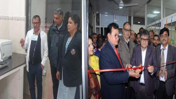 The Poison Detection and Drug Level Lab was inaugurated at SMS Hospital.