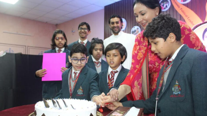 An exhibition titled 'Etched in Silver' was organized on the occasion of the silver jubilee of The Palace School.