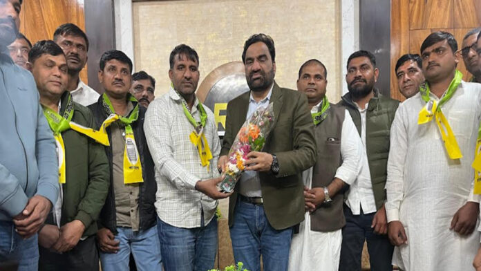 PCC member and senior Congress leader Tarachand Saran has joined RLP.