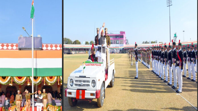 Four officers and employees of the ACB were honored for their outstanding work on Republic Day.