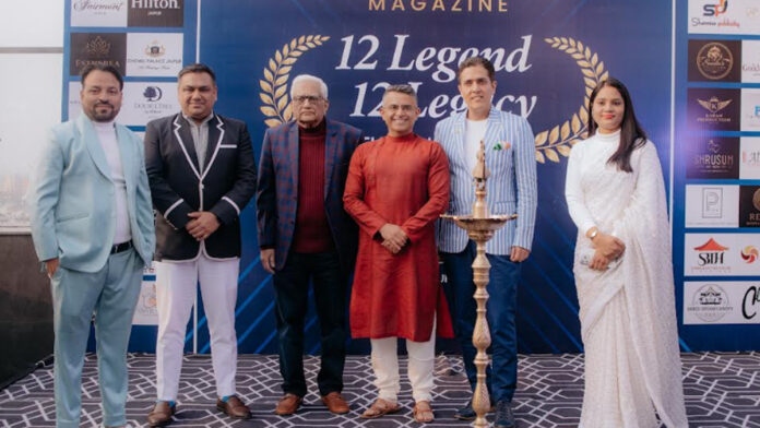 The grand '12 Legends 12 Legacy Calendar Awards' event was held in Jaipur. The grand '12 Legends 12 Legacy Calendar Awards' event was held in Jaipur.