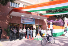 राष्ट्रीय आयुर्वेद संस्थान में देशभक्ति के रंग में रंगा गणतंत्र दिवस समारोह