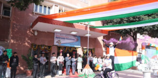 राष्ट्रीय आयुर्वेद संस्थान में देशभक्ति के रंग में रंगा गणतंत्र दिवस समारोह