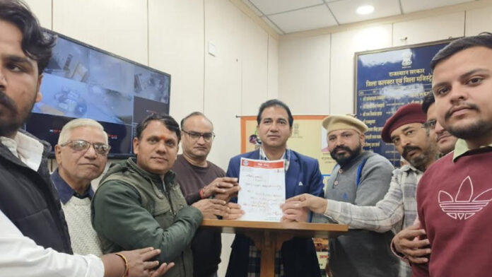 The Vipra Foundation submitted a memorandum protesting against the UGC's 'Equality Promotion Regulations'. The Vipra Foundation submitted a memorandum protesting against the UGC's 'Equality Promotion Regulations'.
