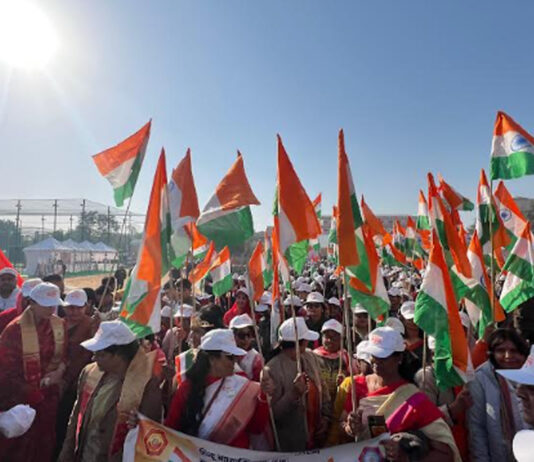 वंदे मातरम के उद्घोष से गूंजा जयपुर: राष्ट्रीय आंदोलन में उमड़ा जनसैलाब