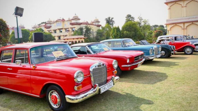 The Vintage and Classic Car Exhibition has made a grand debut in Jaipur.