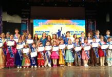 मोंटेसरी ग्रेजुएशन व वार्षिक उत्सव में नन्हों ने बिखेरी प्रतिभा की चमक