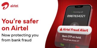 एयरटेल ने ‘OTP लीक से होने वाले फ्रॉड’ रोकने के लिए नया AI-आधारित सुरक्षा फीचर लॉन्च किया Airtel launches new AI-based security feature to prevent frauds caused by OTP leaks